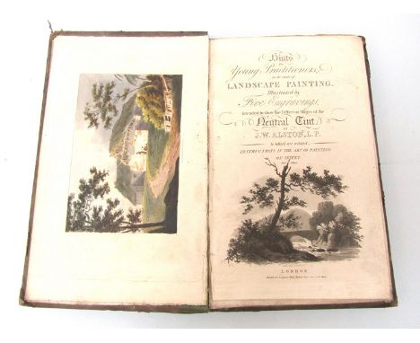 J.W. Alston: 'Hints to young practitioners, in the study of landscape painting : Illustrated by five engravings, intended to 
