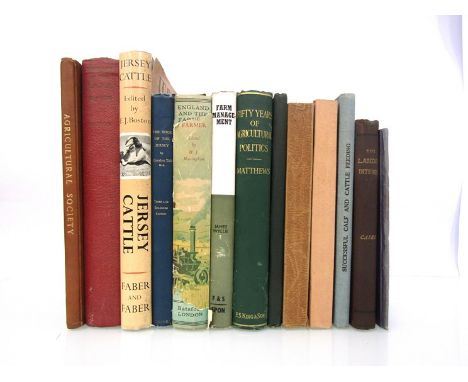 (Farming and Agriculture interest, collection of 14 titles from the library of Sir John Ruggles Brise (1908-2007), 2nd Barone