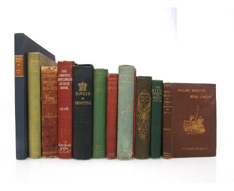 (Hunting, Shooting, Fishing, collection of 12 titles from the library of Sir John Ruggles Brise (1908-2007), 2nd Baronet, Lor