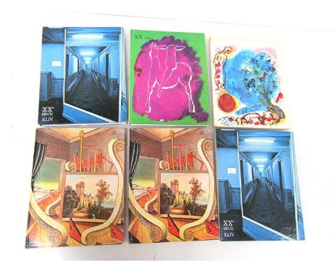 'XXe Siecle', six volumes of the French Art periodical that was the brainchild of art historian Gualteri di San Lazzaro (1904