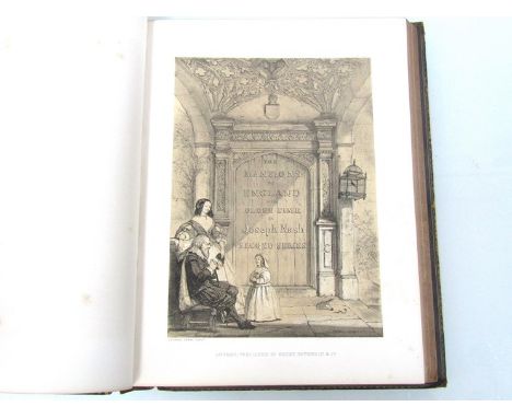Joseph Nash: 'The Mansions of England in The Olden Time', London, Henry Sotheran and Company, 1874, four parts in one, 104 li