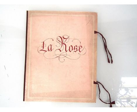 P. -J. Redoute: 'Choix des Plus Belles Roses...Souvenir de Bagatelle.  Avant-Propos de Jean-Louis Vaudoyer', Paris, 1938, num