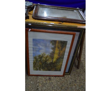 MIXED LOT : THREE VARIOUS COLOURED PRINTS, F/G