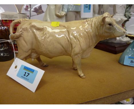 Beswick model of a Charolais cow