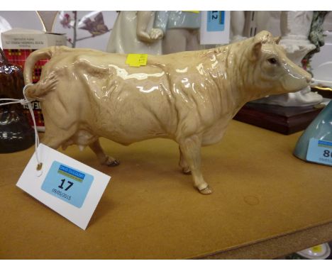 Beswick model of a Charolais cow