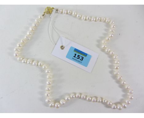 Baroque pearl necklace 60cm
