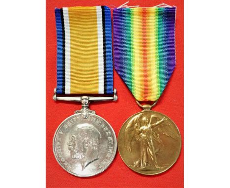 WW1 British Army medals to Driver Hood. R.F.A., who ‘died in Malta’ 1917. War and Victory Medal impressed named 59975 DVR.C.E