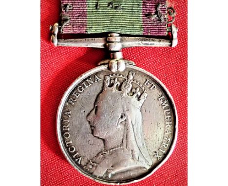 British Army 2nd Afghan War Medal to Driver North, ‘C’ Battery, 4th Brigade, Royal Artillery. Afghanistan. 1878-1880 Medal, i