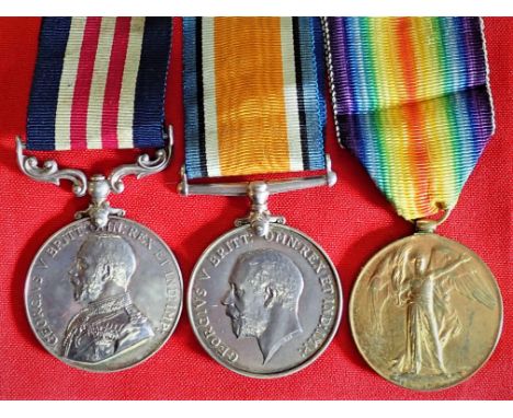 WW1 British Army 1917 Military Medal group to Corporal Bass, R.F.A. Military Medal G.V.R., impressed named 86931 WR: E. R. C.