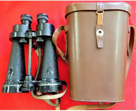 WW2 era set of Royal Navy binoculars &amp;amp; case, formerly the property of Admiral of the Fleet, the Right Honourable, The