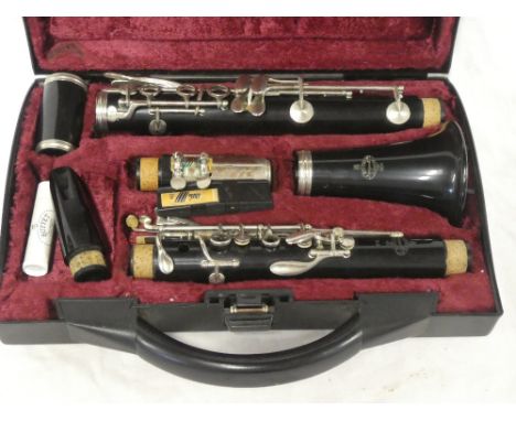 A good quality clarinet by Buffet of Paris in fitted case