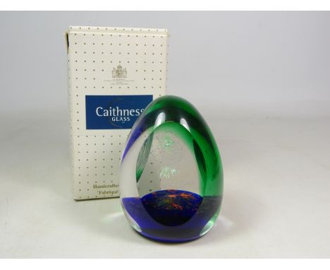 Caithness 'Double Starburst' limited edition paperweight 90/150, with original box     Condition Report   Click here for furt