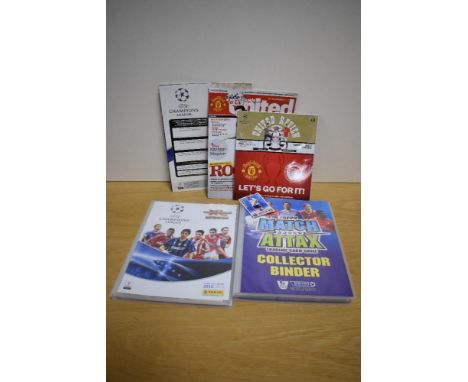 Trading Cards, Topps 2008/2009 Match Attax, 370+ and Panini 2010-2011 Uefa Champions League, 120+ cards present,  along with 