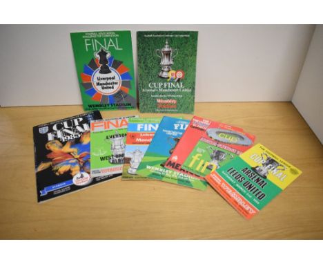 A collection of Football Programmes, Football League Final Programmes 1968 Arsenal vs Leeds, 1969 Arsenal vs Swindon, FA Cup 