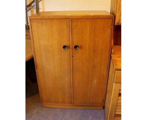 Light oak tallboy