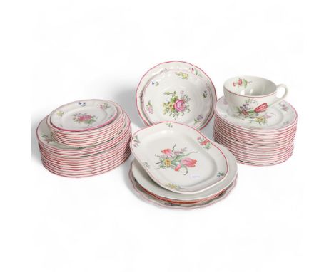 Copeland Spode, a part dinner service in "Marlborough" pattern (approx 48 pieces) 