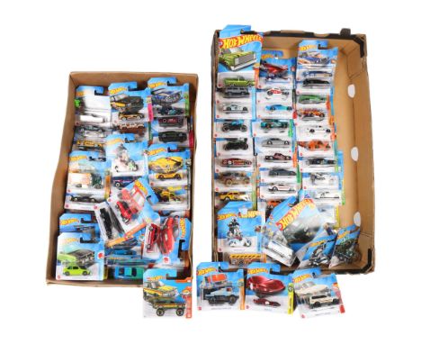 Approx 50 boxed Hot Wheels by Mattel diecast vehicles 