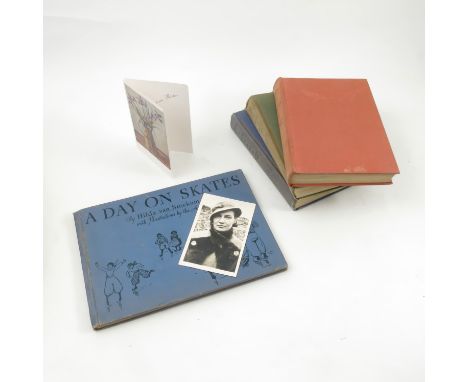 Four books by Hilda van Stockum, Pegeen, A Day on Skates, Francie on the Run and The Cottage at Bantry Bay, three Viking Pres