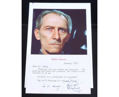 An autograph album containing over 33 autographs of world entertainment stars on photographs, letters, cheques and USA film s