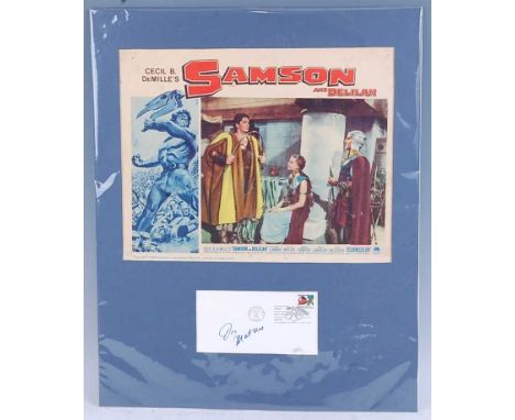 Samson And Delilah (1949) a 1960 Paramount International Films, Inc. U.S. cinema lobby card, produced by Cecil B. DeMille, st