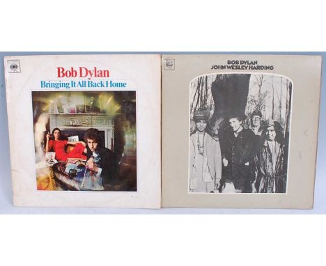 Bob Dylan, a collection of six LP's to include Bringing It All Back Home, John Wesley Harding, The Freewheelin', Times They A