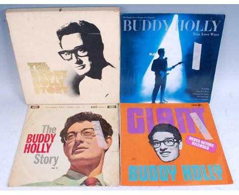 Buddy Holly, a collection of ten LP's to include The Buddy Holly Story 5 LP box set (World Records with booklet), Greatest Hi