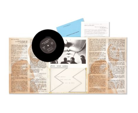 Joy Division: A Limited Edition Single Licht Und Blindheit,1980,two-track first French pressing, black vinyl 7inch in plastic