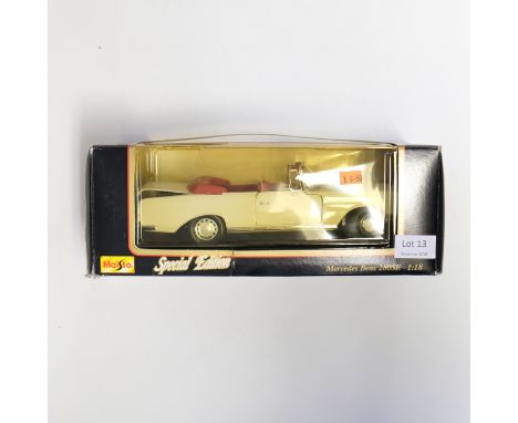 Manufacturer - Maisto | Description - Mercedes Benz 280SE | Stock Code - 31811 | Model Condition - 5/5 | Box Condition - 3/5 