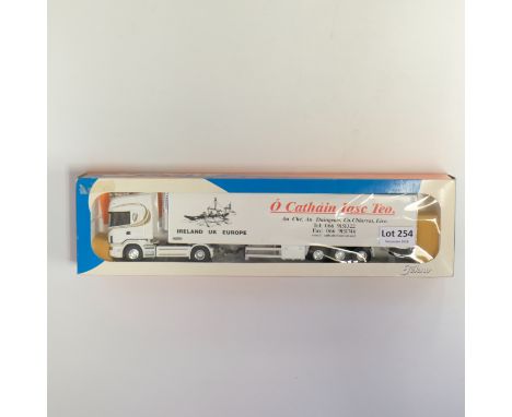 Manufacturer - Tekno | Description - Scania 144 Reefer Trailer - O Catthain Iasc Teo | Stock Code - N/A | Model Condition - 5