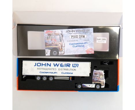 Manufacturer - Tekno | Description - DAF XF Reefer Trailer - John Weir | Stock Code - 62148 | Model Condition - 5/5 | Box Con