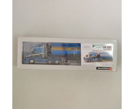 Manufacturer - WSI | Description - Scania T 6x2 + Silo Trailer - Ian Hayes | Stock Code - 15-1012 | Model Condition - 5/5 | B