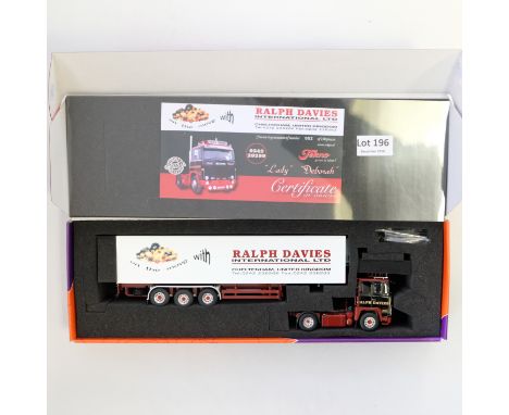 Manufacturer - Tekno | Description - Scania 141 Reefer Trailer - Ralph Davies | Stock Code - 63262 | Model Condition - 5/5 | 