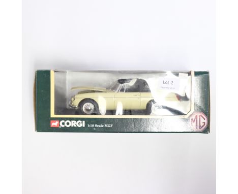 Manufacturer - Corgi | Description - MGF Hard Top, Flame Red | Stock Code - 95101 | Model Condition - 5/5 | Box Condition - 2