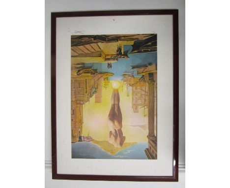 Salvador Dali, Spanish 1904-1989 - Hand of Dali removing the Golden Fleece - a lithograph limited edition print, signed in pe