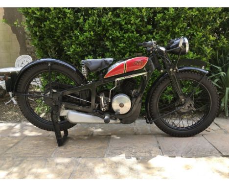 A 1931 Coventry Eagle Silent Superb 150cc, registration number YVS 621, frame number 91061, engine number GYF10215, black and