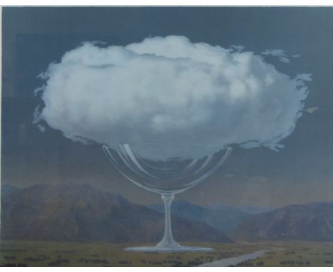 René MAGRITTE (1898-1967) Lithograph 'La corde sensible' (1960) Numbered 144/275 Lithografie ‘ La corde sensible ‘ ( 1960 ) G