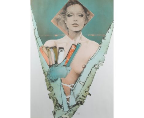 Pol MARA (1920-1998) No title. Lithograph in colors, signed and numbered e.a. Zonder titel. Kleurlithografie, getekend en gen