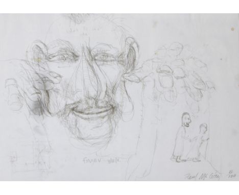 Paul MCCARTHY (1945) Untitled (Finger Wave) (2007). Offset lithograph in colors. Signed and numbered 11/100. Zonder titel (Fi