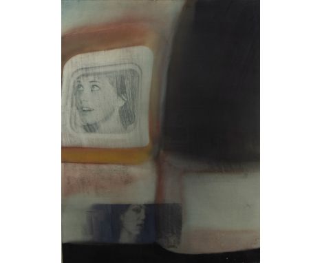 Pol MARA (1920-1998) Weerspiegeling. Lithograph, signed and dated '64. Weerspiegeling. Lithografie, getekend en gedateerd '64