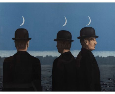 René MAGRITTE (1898-1967) Lithograph 'Le chef d’œuvre ou les mystères de l’horizon‘ ( 1965) Numbered 144/275 Lithografie ‘Le 