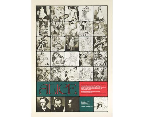 Peter Blake CBE RDI RA (British 1932-) Peter Blake CBE, RDI, RA (1932-) and Graham OvendenA poster for Alice in Wonderland ex