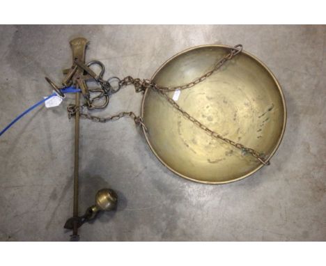 Set of Brass Hanging Scales