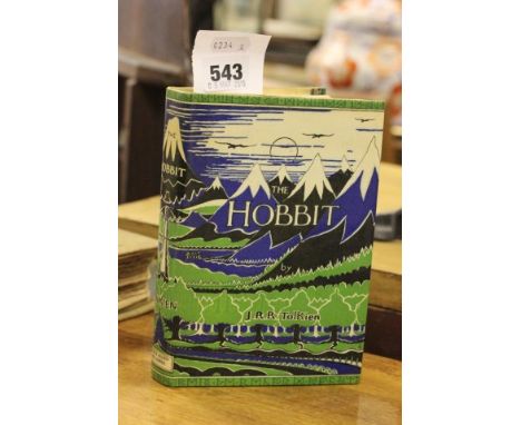 Tolkein J R R, The Hobbit, third edition, published by George Allen & Unwin, London with original dust cover
