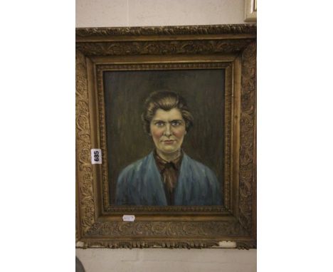 Oil Portrait of a Lady