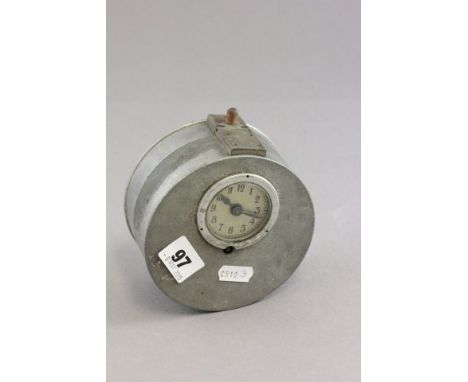 Early 20th century Night Watchman's Clock inscribed to rear 27BG
