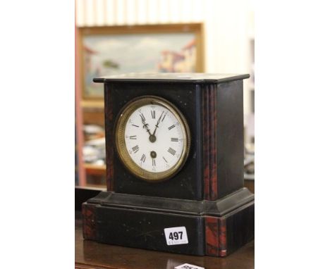 Slate Mantle Clock