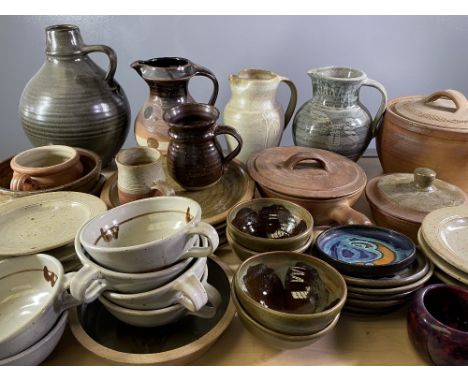 POTTERY - Studio Art and tableware, a large assortment