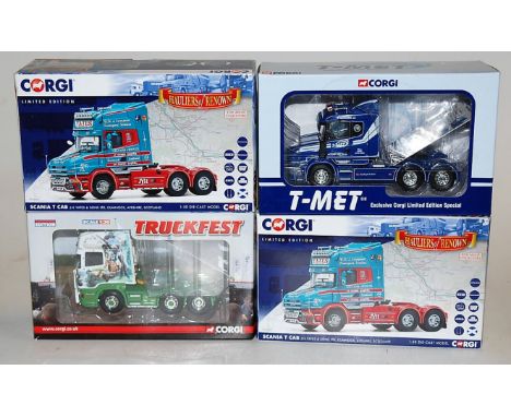 Four various boxed Corgi 1:50 scale Hauliers of Renown diecast , to include reference Nos. CC12836, CC13728, CP12830, and CC1