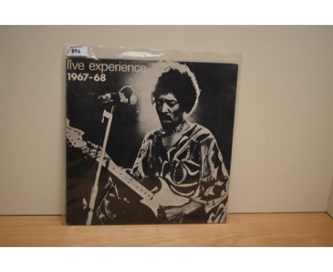 '' Jimi Hendrix - live experience 1967-68 '' A rare private / promotional press album - vg+ / vg + or better - tough to come 