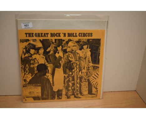 '' Rolling Stones '' great rock and roll circus  with Cream and The Who. A rare promotional / private pressing - these record